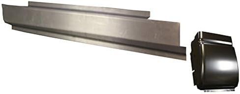 Generic صفائح معدنية من Motor City - متوافقة مع 2002 2009 Dodge Ram Truck 2 Dr Regular Cab Driver Side Rocker & Cab Corner Kit in Kuwait