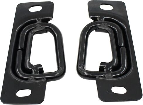 Pair Left and Right Rear Lower Door Latch Strikers for Chevy Silverado for GMC Sierra truck 1500 2500 3500 Extended Cab 2000-2007 in Saudi Arabia