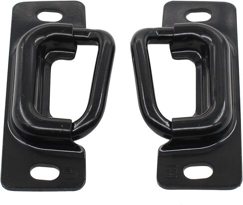 Pair Left and Right Rear Lower Door Latch Strikers for Chevy Silverado for GMC Sierra truck 1500 2500 3500 Extended Cab 2000-2007 in Saudi Arabia