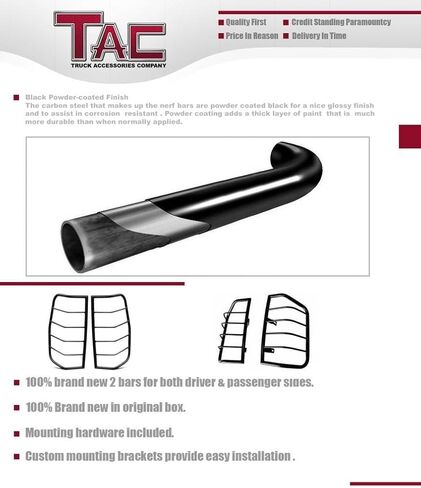 TAC Rear Tail Light Guards Cover Protector Fit 2005-2020 Nissan Frontier TLG BLACK Taillight – 1 Pair in Saudi Arabia