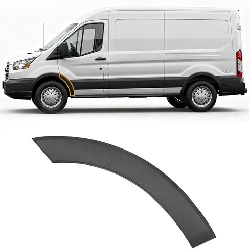 Front Driver Side Fender Trim Compatible with 2015-2023 Ford Transit 150 250 350 350HD Front Left Door Molding Fender Flares BK3Z61278L01BC in Saudi Arabia
