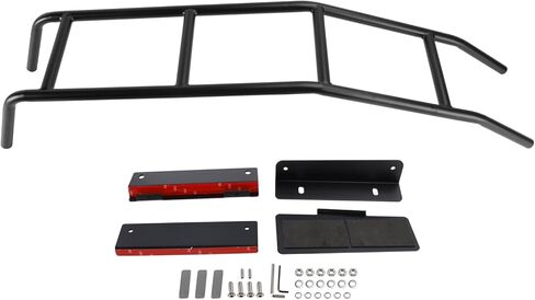 ملحقات سلم الباب الخلفي باللون الأسود مناسبة لسيارة Toyota 4Runner 5th Gen 2010-2024 in Kuwait
