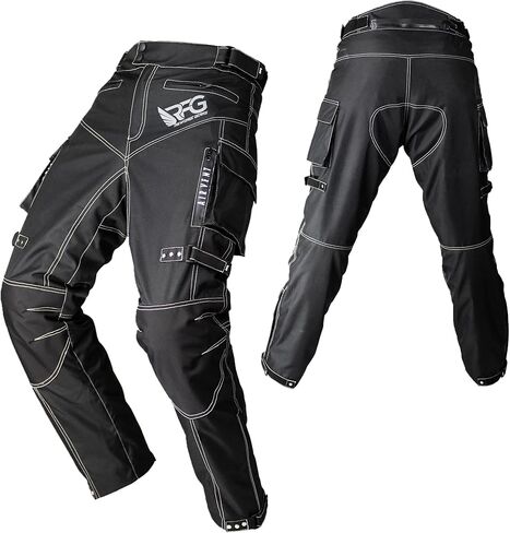 RFG Motorcycle Pants Mens - Waterproof Motorcycle Riding Pants - Ventilation Zippers in Kuwait