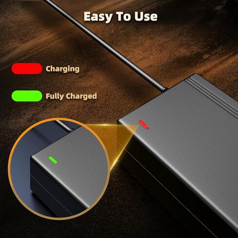 Carsty UL Certified 42V Electric Scooter Charger – Replacement for 36V Lithium Battery, 5-in-1 Plugs | Compatible with Jetson,Segway & Gotrax Electric Scooter Charger (Small) in Saudi Arabia