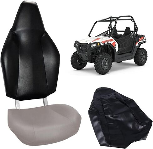 غطاء مقعد جلد PVC أسود PIT66 متوافق مع Honda 2000-2006 Rancher 350 in Kuwait