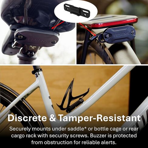 Upgraded Guardian Alarm – 110dB Motion Alarm with 800ft Wireless Alert, Item Locator, Waterproof & Tamperproof Hidden Secure Mount for Bike, Motorcycle, Scooter, Bag, Camping &More in Saudi Arabia