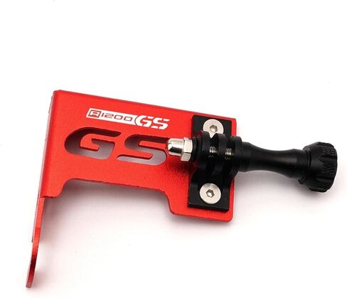 متوافق مع GSA R 1200 1250 GS R1200GS LC R1250GS Adventure ADV للدراجات النارية CNC الجبهة اليسرى دعم الكاميرا Gopro Mount Bracket (R1200GS Gold) in Kuwait