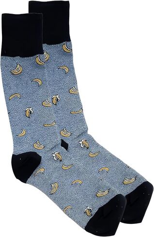 Forest & Twelfth Men’s Crew Cut Socks, Food & Drink Themes, Fun and Unique Graphic Socks, One Size Fits Most in Kuwait