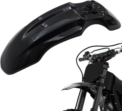 Compatible Fit for Tuttio Tutti Soleil 01 Electric Dirt Bike Front Fender Mud Guard Mudguard (Black) in Saudi Arabia