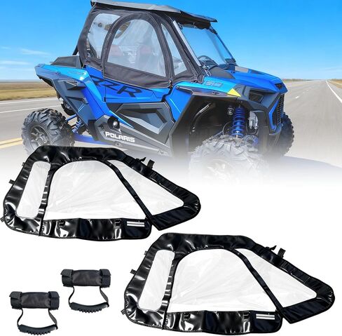 Soft Cab Enclosures Light Compatible with Polaris RZR XP 1000 / XP Turbo 2014-2023, XP Turbo 16-21/S 900 1000 16-19,YKK Zippers 3-Pane Window Waterproof in Saudi Arabia