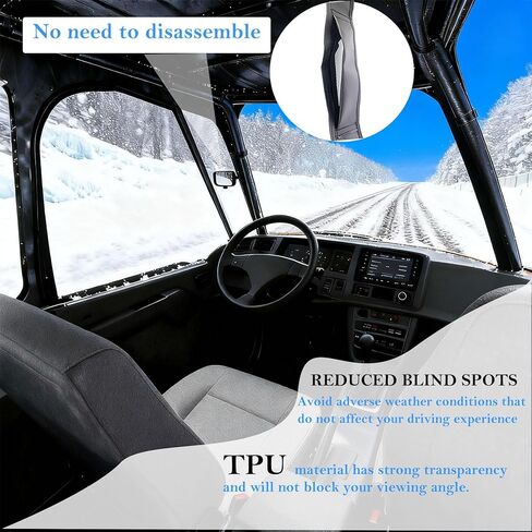 Soft Cab Enclosures Light Compatible with Polaris RZR XP 1000 / XP Turbo 2014-2023, XP Turbo 16-21/S 900 1000 16-19,YKK Zippers 3-Pane Window Waterproof in Saudi Arabia