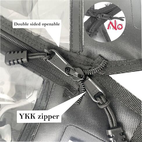 Soft Cab Enclosures Light Compatible with Polaris RZR XP 1000 / XP Turbo 2014-2023, XP Turbo 16-21/S 900 1000 16-19,YKK Zippers 3-Pane Window Waterproof in Saudi Arabia