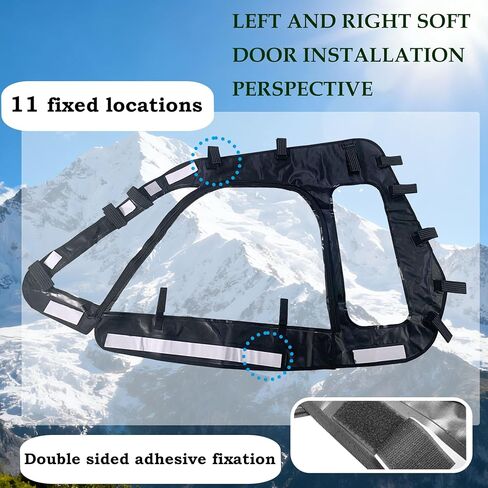 Soft Cab Enclosures Light Compatible with Polaris RZR XP 1000 / XP Turbo 2014-2023, XP Turbo 16-21/S 900 1000 16-19,YKK Zippers 3-Pane Window Waterproof in Saudi Arabia