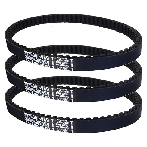 30 Series Go Kart Drive Belt for 212cc 196cc 6.5hp Coleman KT196 CK196 GK200 Manco Dingo TrailMaster Go Kart Cart Baja Warrior Mini Bike Manco 5959 Comet 203589 Murray 12-8487 Heavy Duty 3PCS in Saudi Arabia