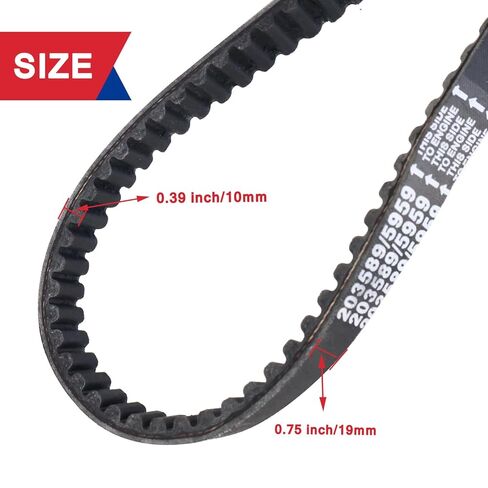 30 Series Go Kart Drive Belt for 212cc 196cc 6.5hp Coleman KT196 CK196 GK200 Manco Dingo TrailMaster Go Kart Cart Baja Warrior Mini Bike Manco 5959 Comet 203589 Murray 12-8487 Heavy Duty 3PCS in Saudi Arabia