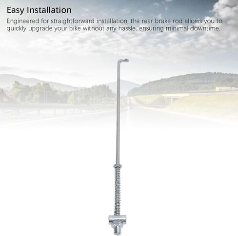 Gonetre الخلفية طبل الفرامل قضيب صلابة عالية سبائك الألومنيوم للصدمات دائم استبدال صالح ل XR50 CRF50 دراجة الطرق غير الممهدة 12in 10in عجلة in Kuwait