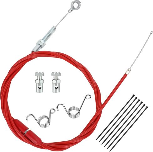 HIAORS 75 inch Go Kart Throttle Cable Kit Compatible with Predator 212cc 196cc VM22 VM24 GX160 GX200 6.5hp 5.5hp Engine Manco ASW American Sportworks Kandi Go Cart with Pedal Return Springs in Kuwait