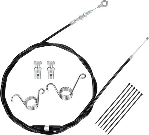 HIAORS 75 inch Go Kart Throttle Cable Kit Compatible with Predator 212cc 196cc VM22 VM24 GX160 GX200 6.5hp 5.5hp Engine Manco ASW American Sportworks Kandi Go Cart with Pedal Return Springs in Saudi Arabia