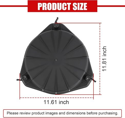 BUSID YC3Z9661BA غطاء مرشح الهواء غطاء مزلاج رافعة علوية متوافقة مع Ford F650 F750 2000-2007 يستبدل YC3Z-9661-BA in Kuwait