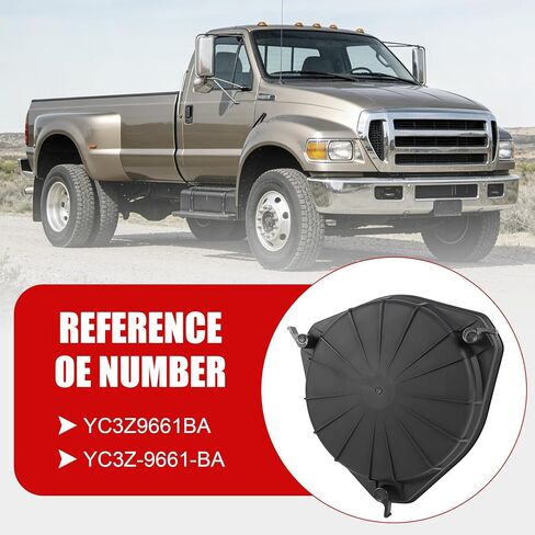 BUSID YC3Z9661BA غطاء مرشح الهواء غطاء مزلاج رافعة علوية متوافقة مع Ford F650 F750 2000-2007 يستبدل YC3Z-9661-BA in Kuwait