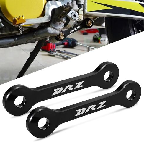 مجموعة وصلات الخفض الخلفية لسوزوكي DRZ400E/DRZ400S 2000-2023، DRZ400SM 2005-2023، KLX400R 2002-2004 ملحقات وصلة تعليق قطرة الدراجة النارية in Kuwait