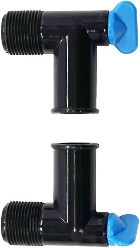 806926A1 2 Pcs Exhaust Manifold 90 Degree Elbow Drain Plug Compatible with MerCruiser Sterndrive Outdrive V6 V8 Inboard Replacement 22-862210A01 Sierra 18-4224 in Kuwait