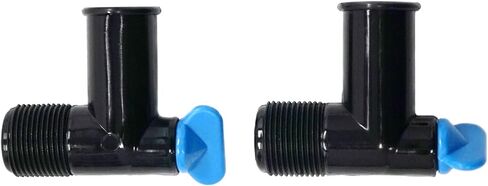 806926A1 2 Pcs Exhaust Manifold 90 Degree Elbow Drain Plug Compatible with MerCruiser Sterndrive Outdrive V6 V8 Inboard Replacement 22-862210A01 Sierra 18-4224 in Kuwait