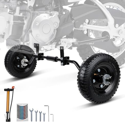عجلات تدريب الدراجة الترابية 50cc قابلة للتعديل عالمية لـ CRF50 MX125 MX350 MX400 PW50 XR50 Kayo KMB60 Z50 TTR50 SYX 50cc دراجة نارية صغيرة مع مضخة in Kuwait