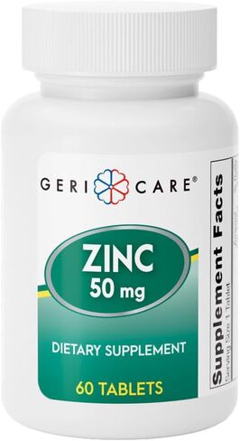 GeriCare Gericare Zinc Sulfate 50mg Dietary Supplement, 100 Count in Kuwait