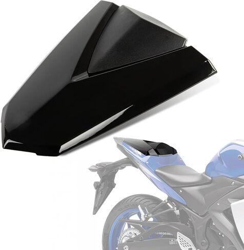 PSLER المقعد الخلفي هدية الذيل غطاء القلنسة ل YZF R3 R25 2013 2014 2015 2016 2017 2018 2019 2020 2021 2022 و MT03 MT25 MT125 2013 2014 2015 2016 2017 2018 2019 2020، أسود in Kuwait
