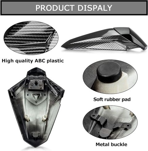 Rear Seat Fairing Cover Cowl for EX300R EX300 ZX250R EX250R Ninja 300 300R 250 250R 2013 2014 2015 2016 2017 2018 2019 (Carbon) in Saudi Arabia