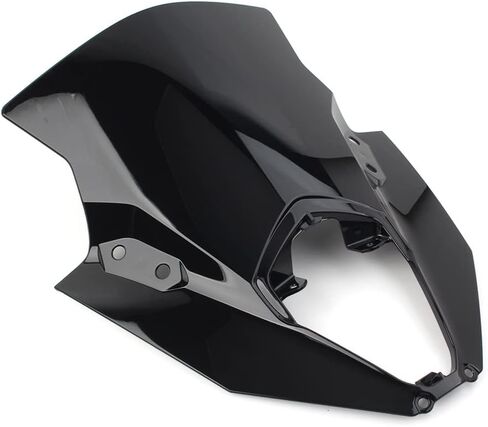 Lirun Windscreen Protector Wind Deflector Windshield Plastic Fairing Black for Kawasaki ER6F Ninja 650 EX-6 2020 2021 2022 2023 in Saudi Arabia
