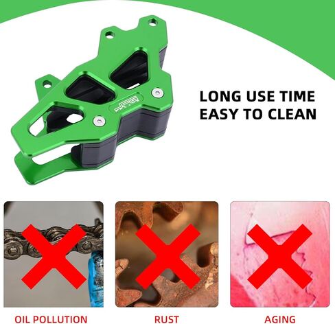 AnXin Motorcycle CNC Chain Guide Guard Protection for KX250F 2009-2018 KX250 2019-2024 KX450F 2009-2018 KX450 2019-2024 KLX450R 2018-2019 KX250X KX450X in Saudi Arabia