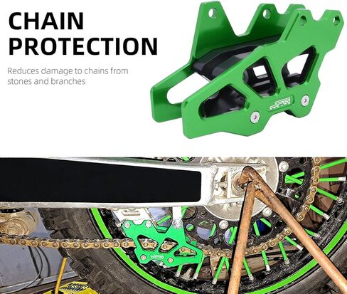 AnXin Motorcycle CNC Chain Guide Guard Protection for KX250F 2009-2018 KX250 2019-2024 KX450F 2009-2018 KX450 2019-2024 KLX450R 2018-2019 KX250X KX450X in Saudi Arabia