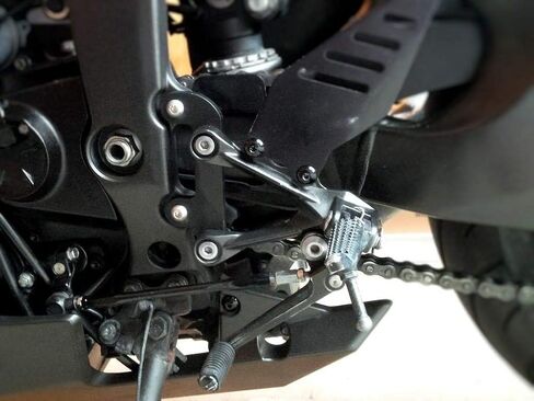 Ninja ZX6 ZX6R ZX 636 2005-2021 Rearsets Riser Plates in Saudi Arabia