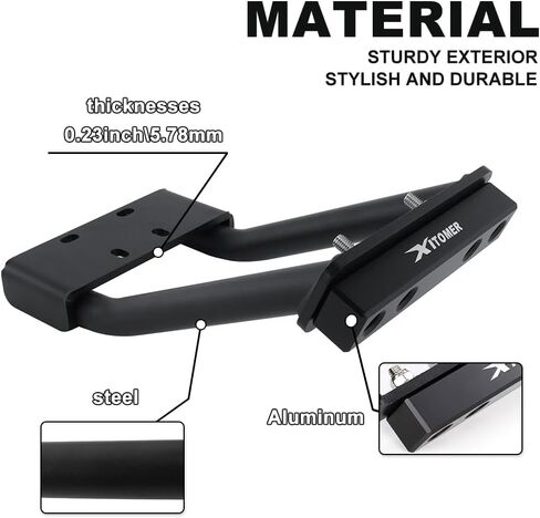 Xitomer مناسب لـ Z125 Z125 12 ساعة شريط كشط شريط الذيل متوافق مع 2017-2024 Z125 Pro Z125 6.0 مللي متر أجزاء حيلة فولاذية in Kuwait