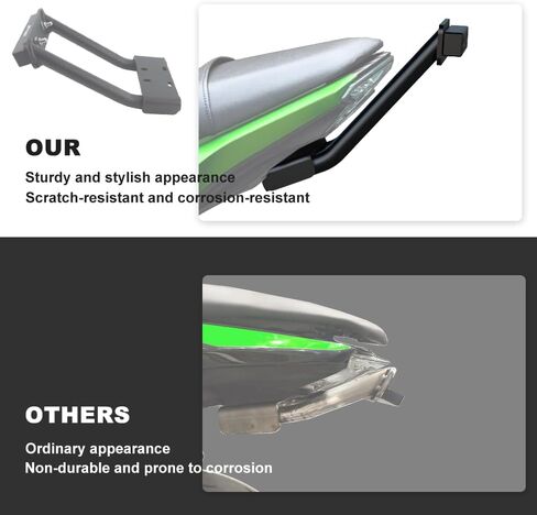 Xitomer مناسب لـ Z125 Z125 12 ساعة شريط كشط شريط الذيل متوافق مع 2017-2024 Z125 Pro Z125 6.0 مللي متر أجزاء حيلة فولاذية in Kuwait