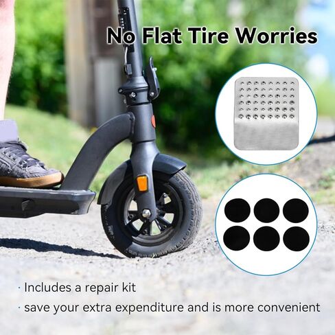 إطار سكوتر 10x2/54-152 متوافق مع سكوتر كهربائي GOTRAX G4 Tour XP GMAX Ultra G3 Plus، إطار 10x2.0 10 بوصة واستبدال الأنبوب الداخلي لأجزاء GOTRAX XR Elite Max E-Scooter in Saudi Arabia