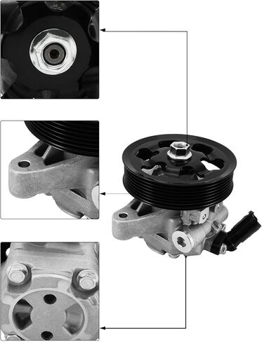 21-5419 96-5419 مضخة توجيه كهربائية مع بكرة لهوندا CR-V 2002 2005-2011، أكورد 2006-2007، العنصر 2006-2011، لأكورا RDX 2007-2012، TSX 2006-2008، RSX 2002-2006، 2.0 لتر 2.3 لتر 2.4 لتر in Kuwait