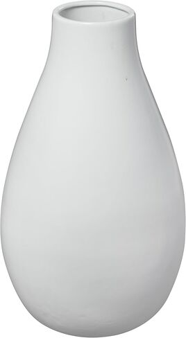 Deco 79 Ceramic Matte Vase, 12" x 12" x 20", Black in Kuwait