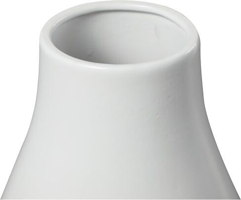 Deco 79 Ceramic Matte Vase, 12" x 12" x 20", Black in Kuwait