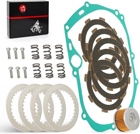 For Kawasaki KLX110 BR125 Z125 PRO Clutch Friction Plates + Gasket Spring Kit w/Oil Filter 2000-20024 13088-1111 in Saudi Arabia
