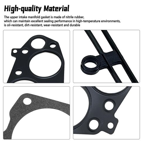 Upper Intake Manifold Gasket Set Fit for Acura MDX RDX RL TL TSX ZDX Fit for Honda Accord Crosstour Odyssey Pilot Replace SGA12396 in Saudi Arabia