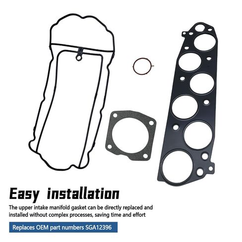 Upper Intake Manifold Gasket Set Fit for Acura MDX RDX RL TL TSX ZDX Fit for Honda Accord Crosstour Odyssey Pilot Replace SGA12396 in Saudi Arabia