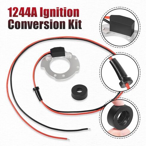 1244A Electronic Ignition Conversion Kit for Ford 4-Cyl Tractors, for 2N 8N 9N 500-800 Series, Single Point, 12V Negative Ground, High-Performance Ignition Module in Saudi Arabia
