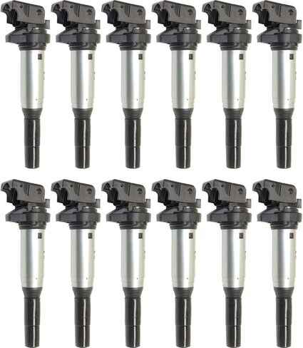 Equivalent Ignition Coil Set of 12 Compatible with Mini Cooper, Cooper Countryman, Cooper Paceman 1.6L Turbocharged (4-Cyl) in Saudi Arabia