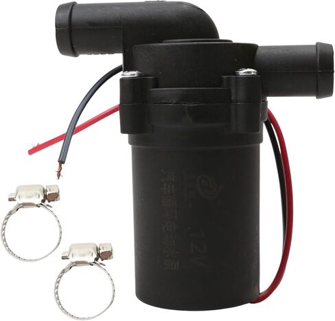 12V 12W Car Water Pump, Automatic Electric Circulating Coolant Circulation Pump for A/C Heating, Engine Cooling & Winter Heat Assist, Strengthen Accelerate, 400L/H Flow, 20mm Inlet, 3000RPM in Saudi Arabia
