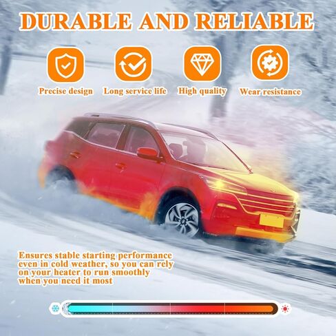 12V Fuel Metering Pump Heater 22451901 and 12V Diesel Heater Glow Plug Repair Kit, Fit for Eberspacher Espar Airtronic 2KW D2 D4 D4S in Saudi Arabia