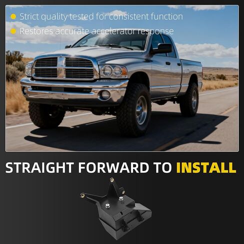 مستشعر موضع دواسة الوقود من Dasbecan APPS متوافق مع 2003-2004 دودج رام 1500 2500 3500 5.7L HEMI 5.9L استبدال # 53032456AE 53032456AC 53032455AD in Kuwait