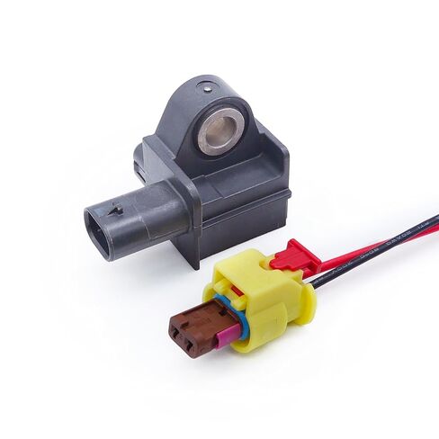 Crash Sensor + Wiring 5Q0959651B Compatible with V-W GTI Golf Jetta A3 S3 Q3 5Q0959651B in Kuwait